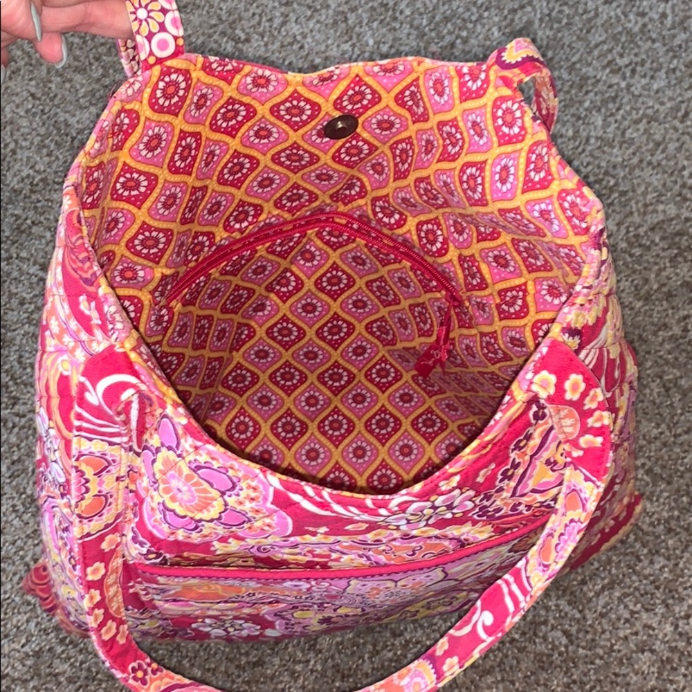Vera Bradley Raspberry Fizz Retired Tote - image 3